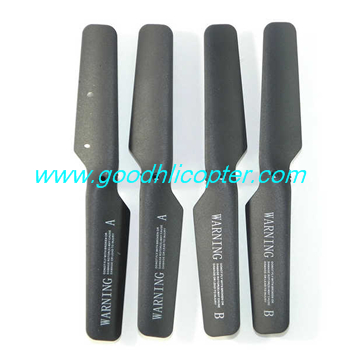 DFD F181 F181C F181D F181W Headless quadcopter parts Main blades propellers (Black color)